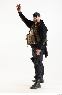 Arthur Fuller Contractor Throwing Grenade standing whole body 0001.jpg